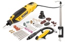 Powerplus POWX1341 Roterende multitool 200w + 126acc