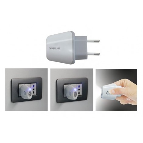 VELAMP NACHTLAMP MET ANTI-BLACKOUT FUNKTIE