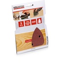 KREATOR Schuurpapier palm 140x140x80mm k60 5st