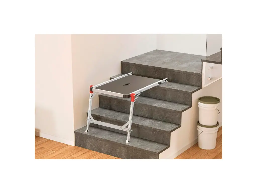 Hailo TP2 Pro Trapplatform Aluminium 93x75x6 cm