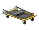 PLATEAUWAGEN IN STAAL DONKERGRIJS 150KG