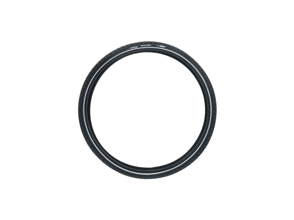 Dresco Buitenband Metro Elite 28 x 1 5/8 x 1 3/8 (37-622) Reflectie Zwart