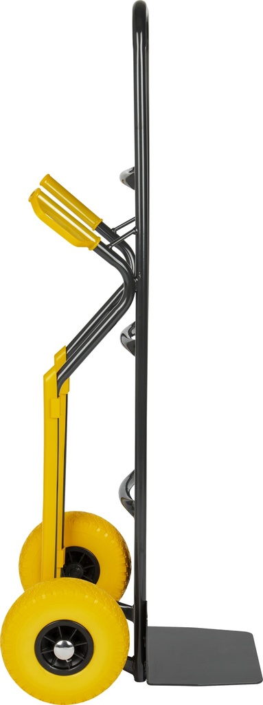 STEEKWAGEN STAAL GRIJS 1,39M 200KG VOL WIEL