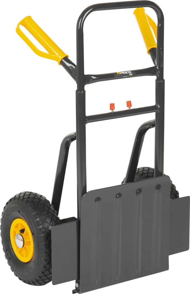STEEKWAGEN STAAL GRIJS INKLAPBAAR 150KG