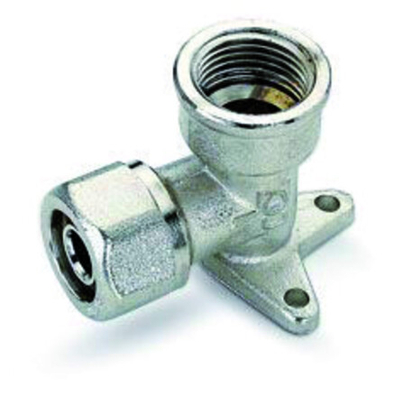 [A48431] Pex-Alu muurplaat enkel 1/2"f x Ø16/2