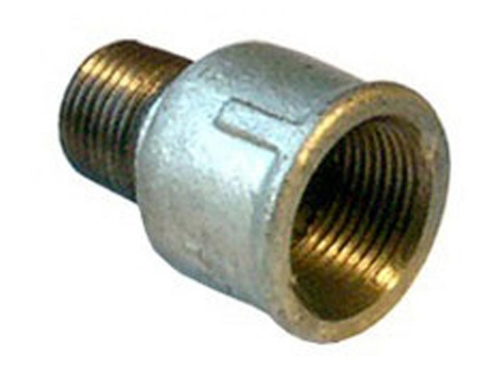 GALVA VERLOOP 1/2"FX3/8"M FIG.246