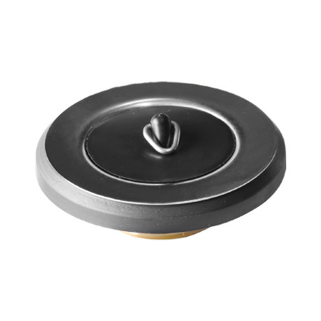 Messing plug voor gootsteen 5/4" - kroon Ø 85mm + stop