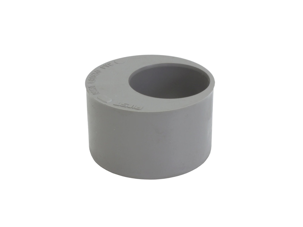 Sanitair Verloopring Grijs Ø75mm X 40mm