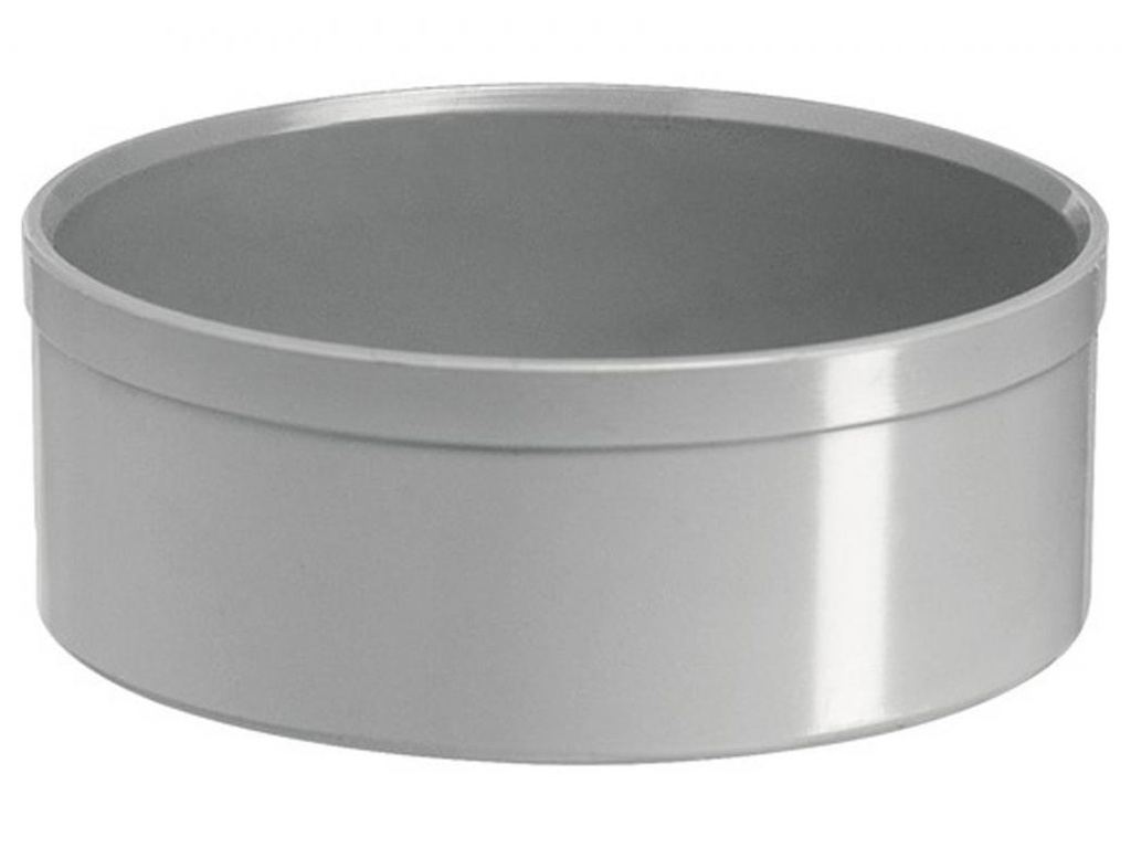 Sanitair Afsluitdeksel Grijs Ø75mm