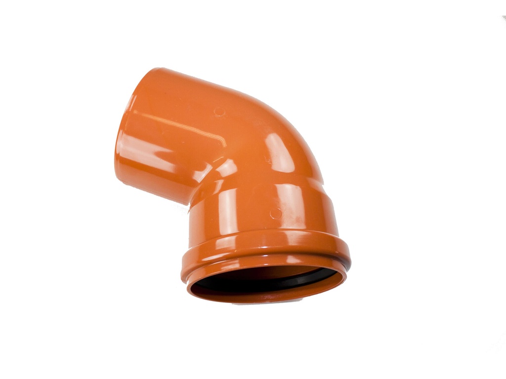 RIOOLBOCHT Ø110MM-67° ROODBRUIN