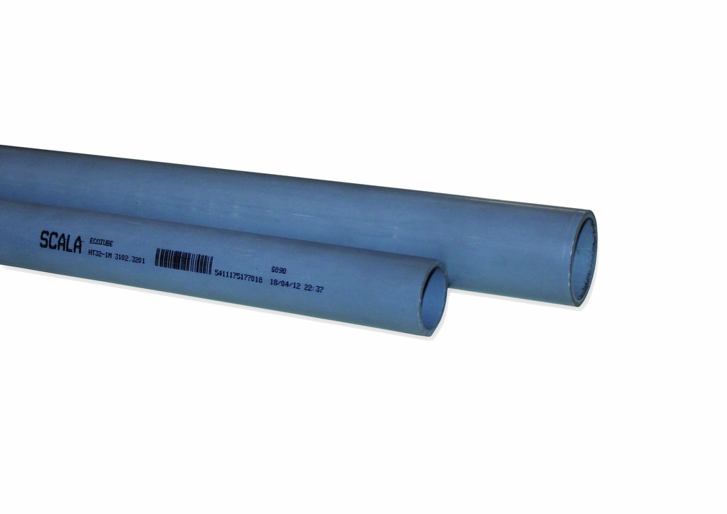 Sanitaire Buis ECOTUBE HT Ø50-1M 3.0mm Grijs