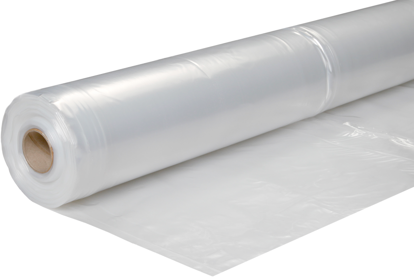 Bouwfolie Transparant T10  4X25m