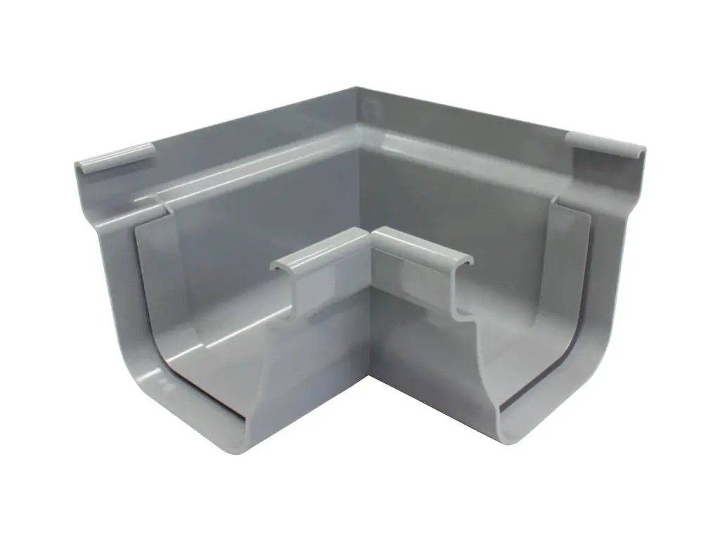 Scala Binnenhoek voor Dakgoot C140 PVC Donkergrijs