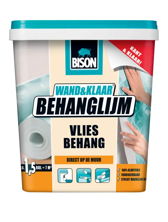 BISON WAND&KLAAR BEHANGLIJM VLIES 5KG
