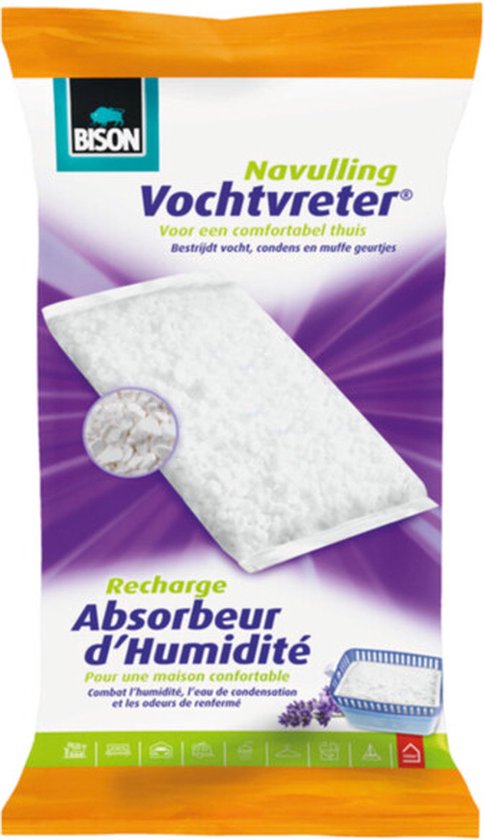 BISON VOCHTVRETER 1KG LAVENDEL NAVULLING