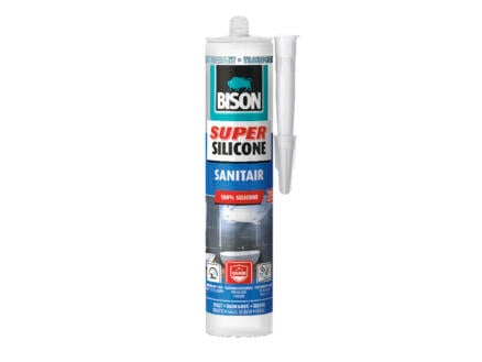 BISON SILICON SUPER SANITAIR TRANSPARANT 300ML