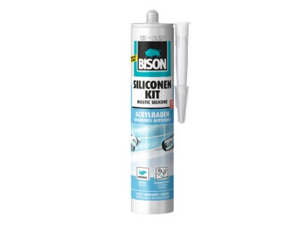 BISON SILICON SANITAIR WIT ACRYLBAD 300ML