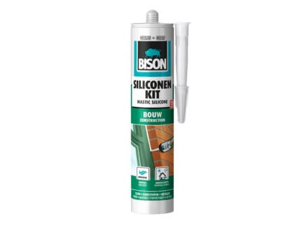 BISON SILICON BOUW.GRI 300ML