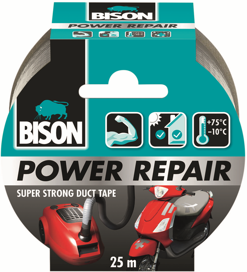 BISON POWER REPAIR 25M GRIJS