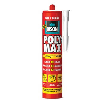 BISON POLY MAX EXPRESS WIT 435GR 
