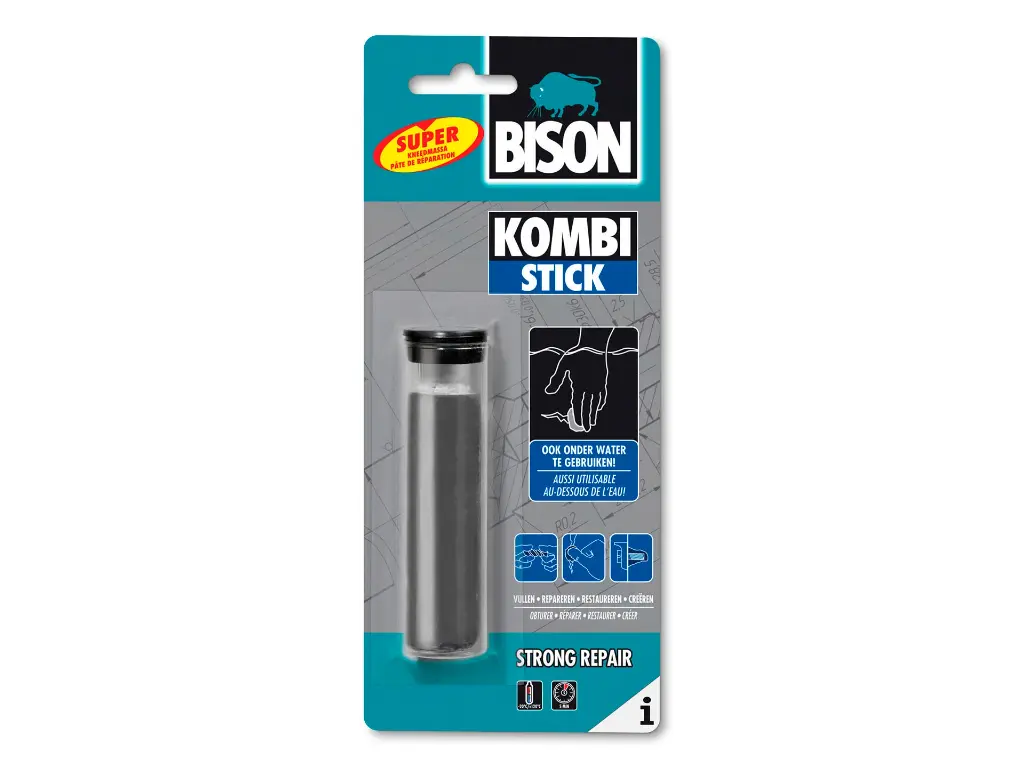 Bison Kombi Stick Epoxy Universeel 56gr
