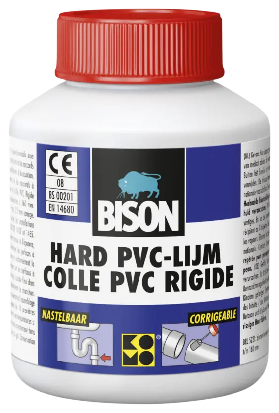 BISON HARD PVC LIJM 250ML