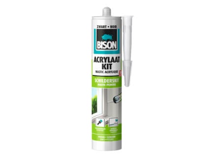 BISON ACRYLAATKIT 310ML ZWART'