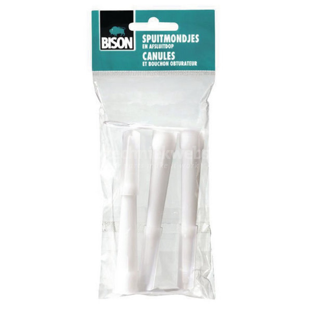 BISON  SPUITMONDJES 3x