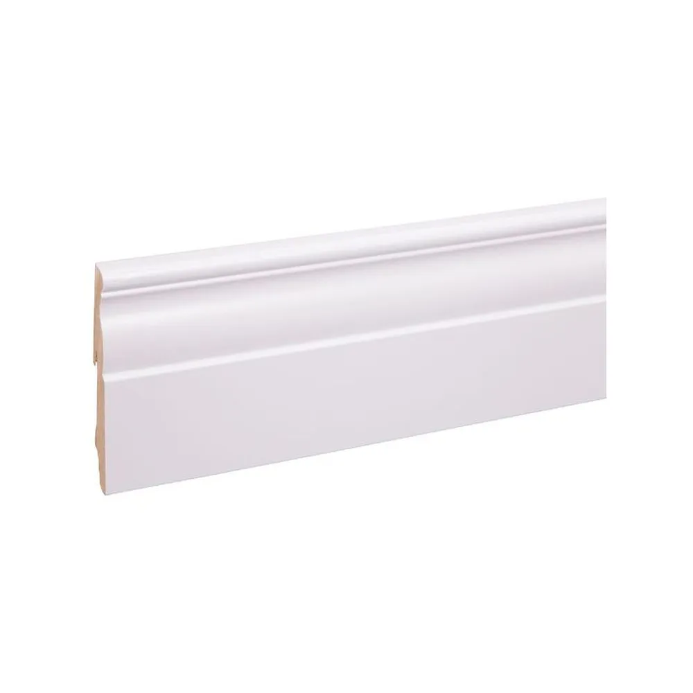 [65070] Muurplint 120X22mm Romantic Wit 240cm