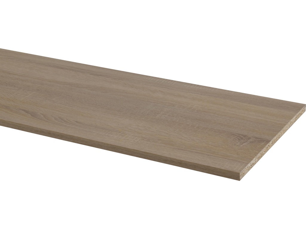 Meubelpaneel Rechtkant 18mm Gebronsd Eiken 250X40cm