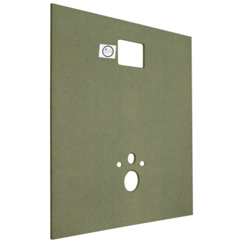 Toiletplaat MDF-Vochtwerend 122 x 100 cm 15mm dikte