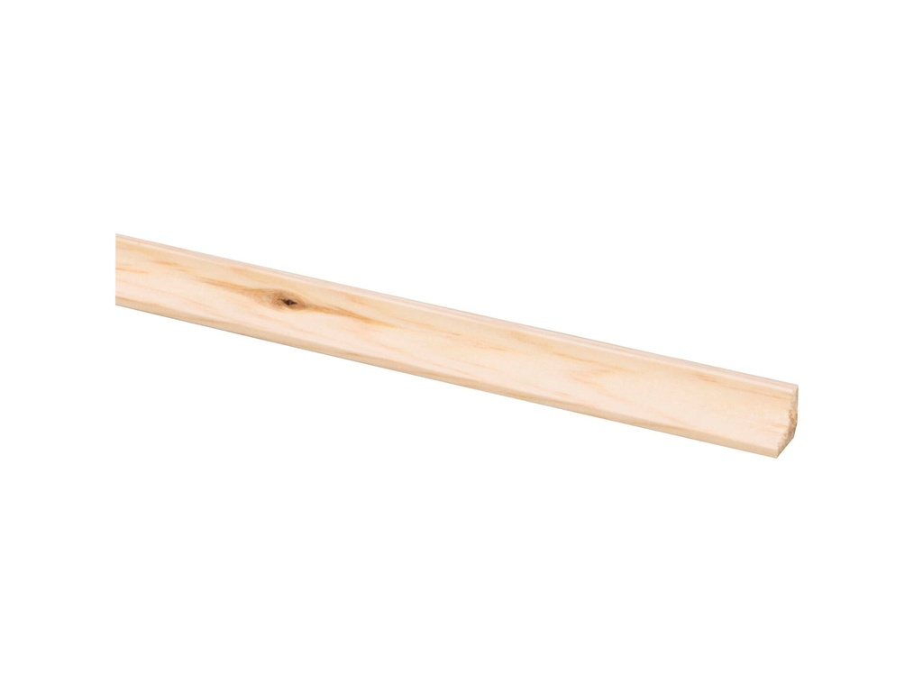 Hollat Grenen 13x13mm 270cm