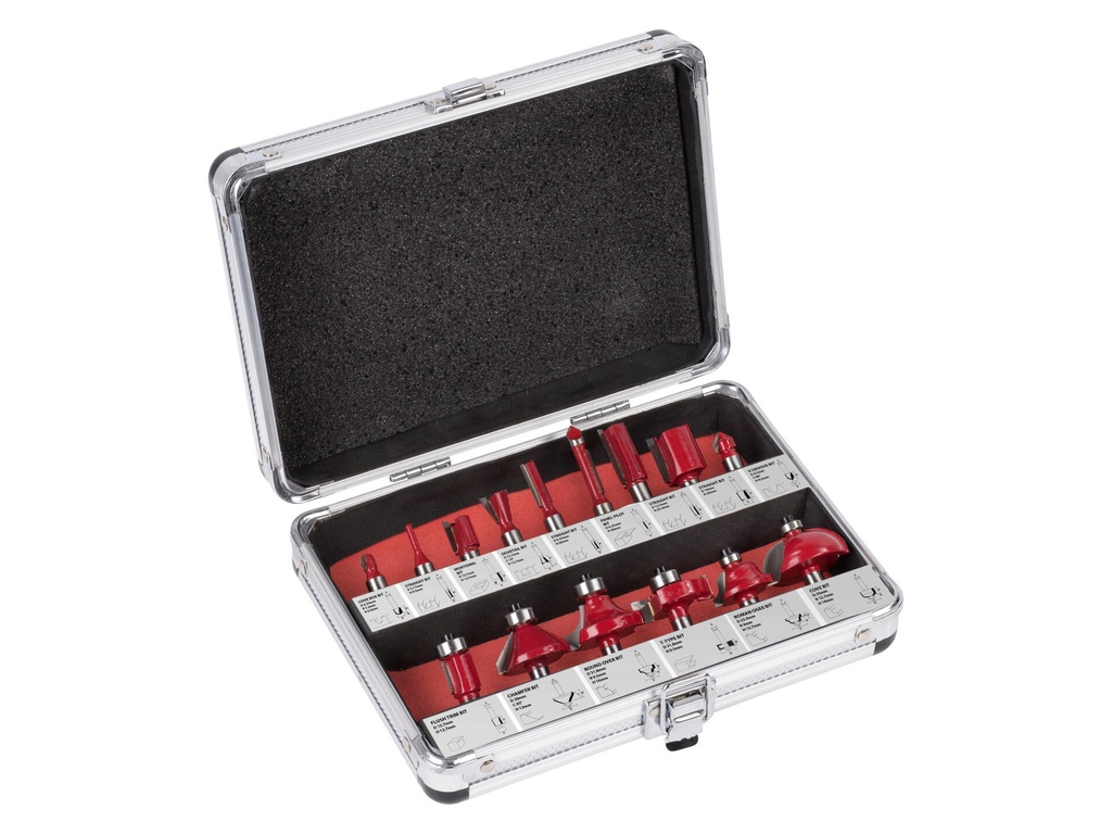 [KRT060185] Kreator Frezen set 15 Alu Koffer