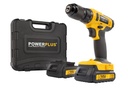 Powerplus POWX00435 Schroefboormachine 20v + 2x 20V batt.
