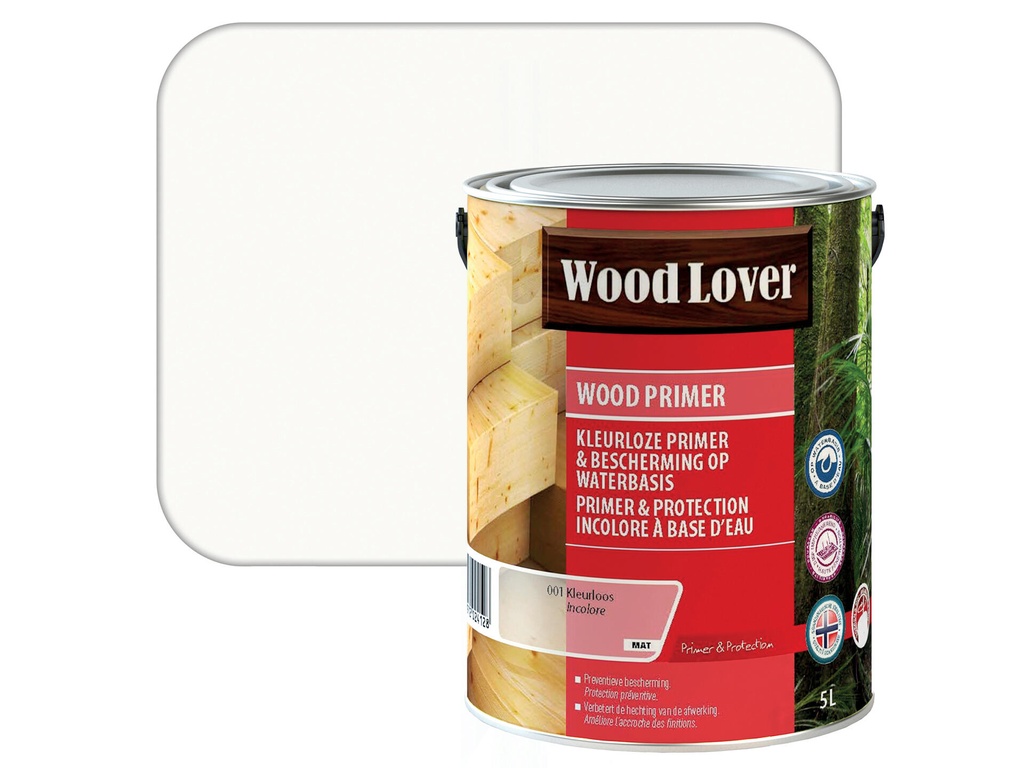 WOODLOVER WOOD PRIMER 5 LITER