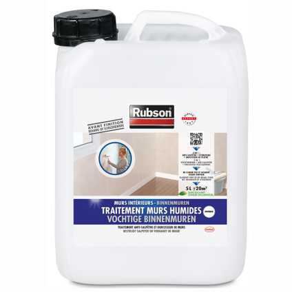 Rubson Vochtige Binnenmuren 5L