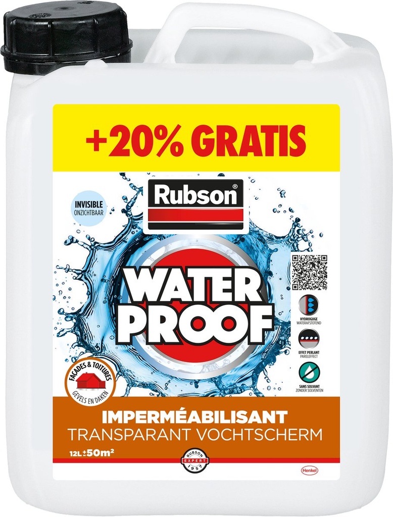 Rubson Transparant Buitenmuren 10L+2L