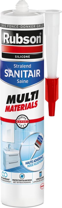 Rubson Sanitair Multi Materials Donker Grijs 280ml