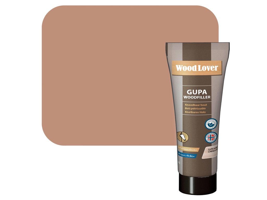 WOODLOVER WOOD FILLER LICHT EIKEN 0,65 ML