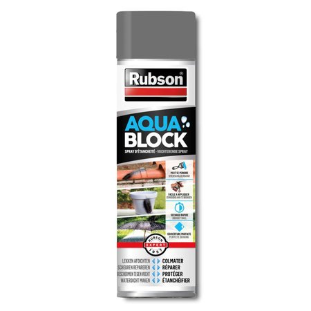 Rubson Aquablock Spray Grijs 300ml