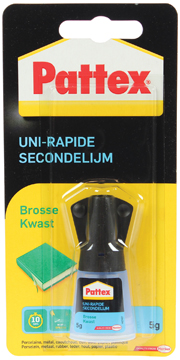 Pattex Kwast Secondelijm 5gr