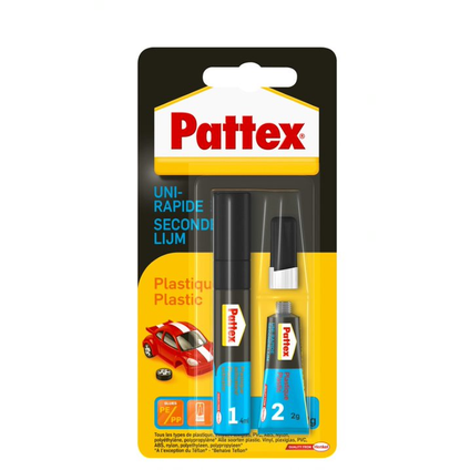 Pattex Plastics Secondelijm 2gr