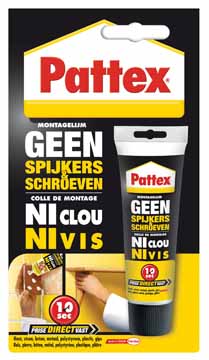 Pattex Geen Spijkers&Schroeven Montagelijm  50gr