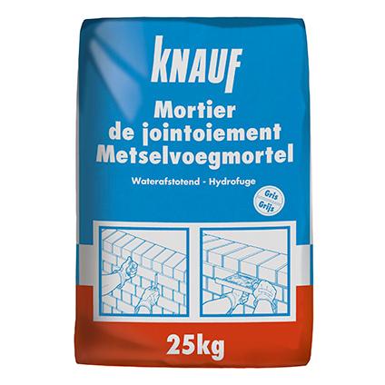 KNAUF METSELVOEGMORTEL GRIJS 25Kg