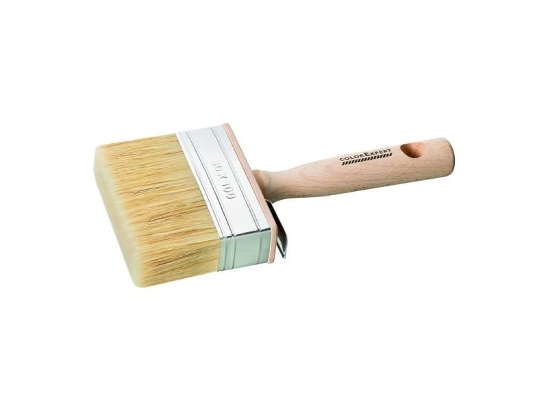 BLOKBORSTEL 140x40 MM - WIT HAAR - MIX