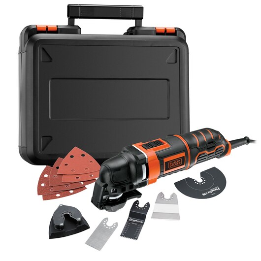 Black&Decker MT300KA-QS 300W Oscillerende Multitool