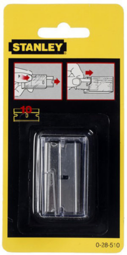 STANLEY VERVANGMESJES GLASSCHRAPER 10 ST