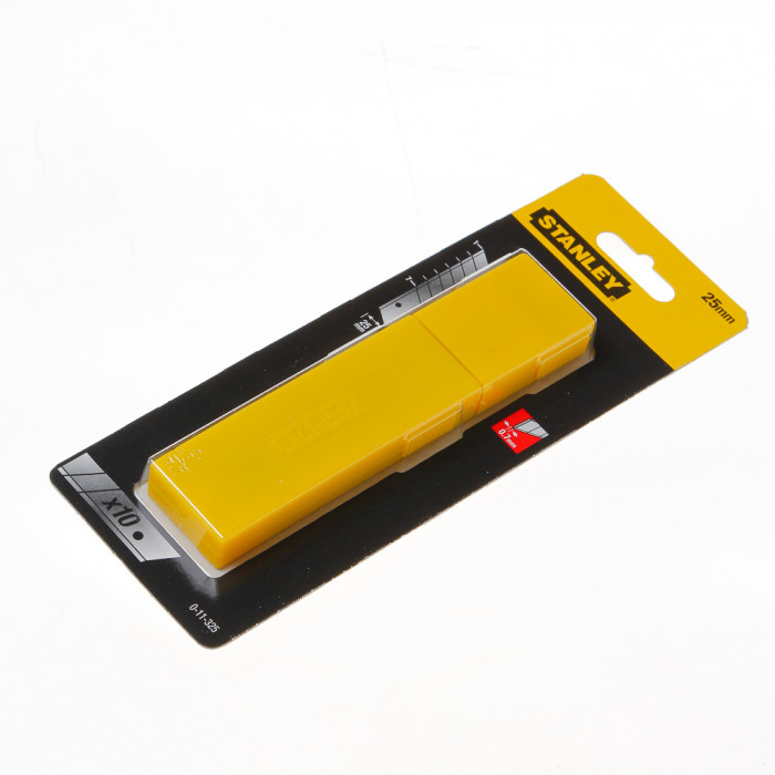 STANLEY AFBREEKMESJES 25MM - 10ST