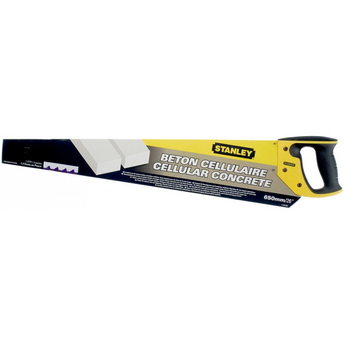 GASBETONZAAG STANLEY 650MM/HP