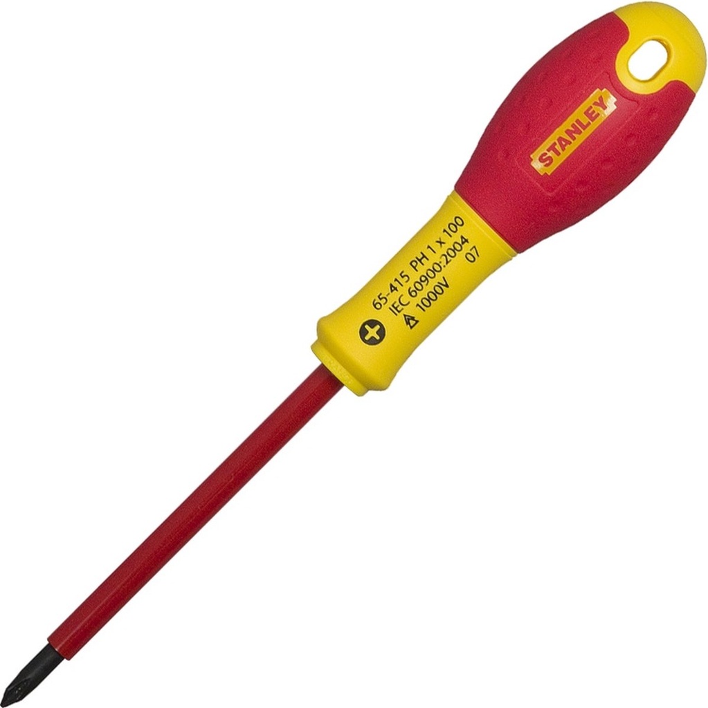 FATMAX SCHROEVENDRAAIER VDE STANLEY PH1X100MM